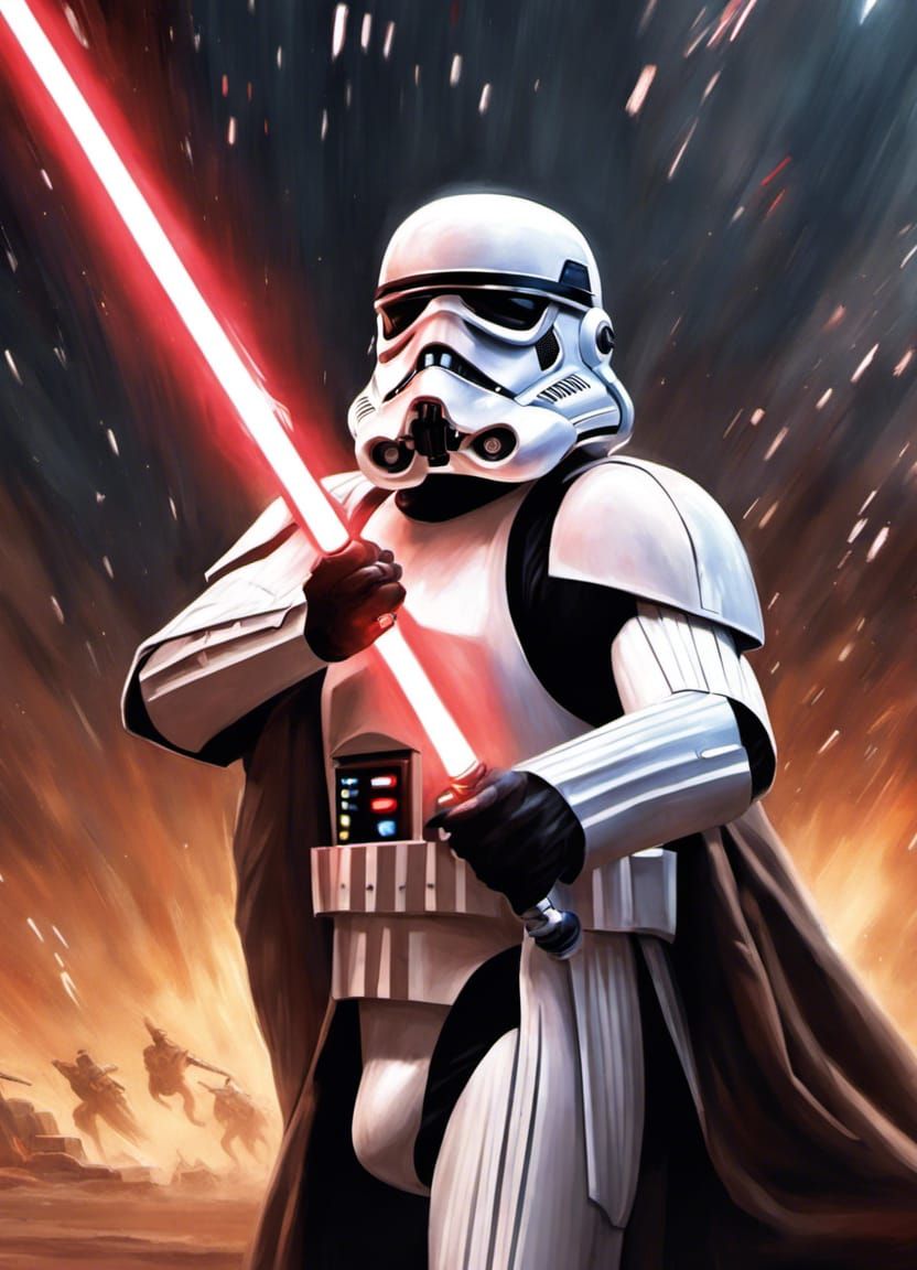 Gary Busey as Jedi Knight Sith Lord in Star Wars