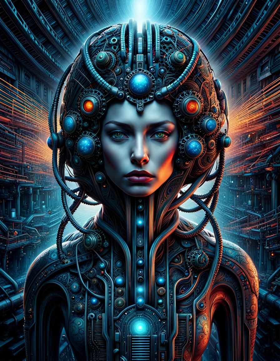 A highly evolved mysterious artificial consciousness