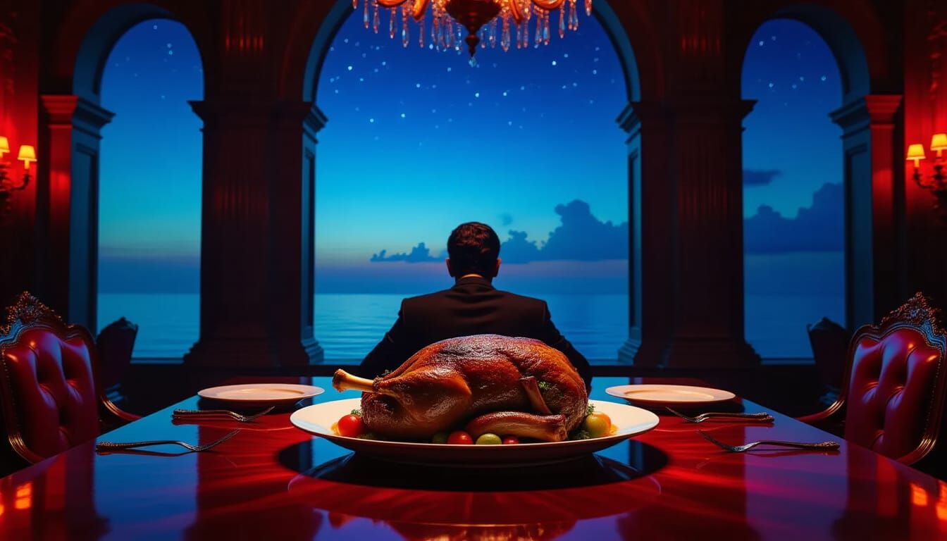 Unsettling Lamb Dinner in Grand Dining Hall