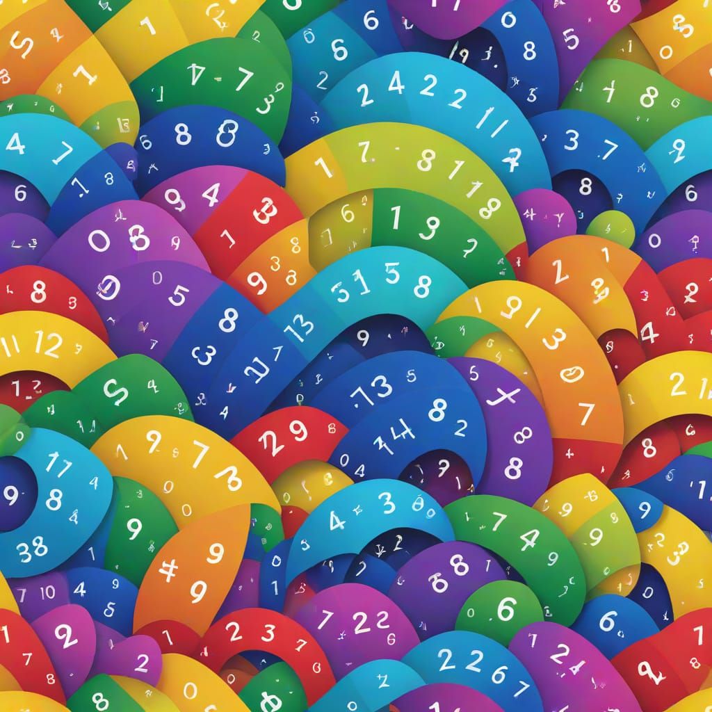 Mathematical Rainbow Harmony