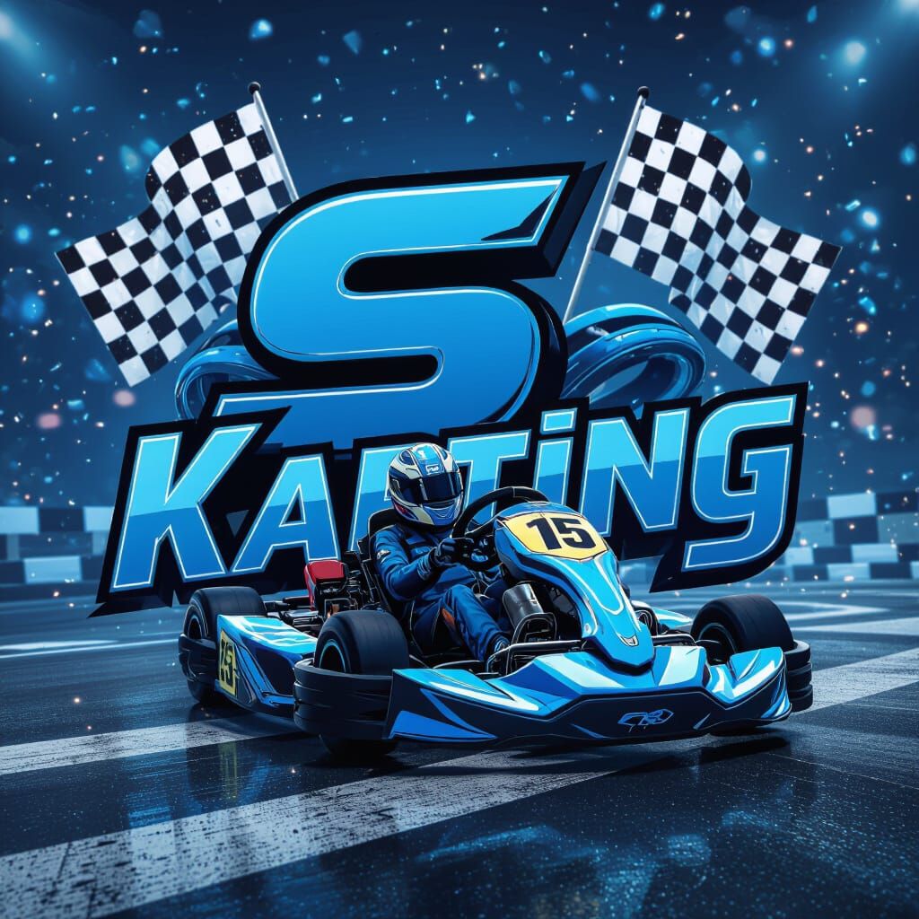 S Karting YouTube Channel Logo Design