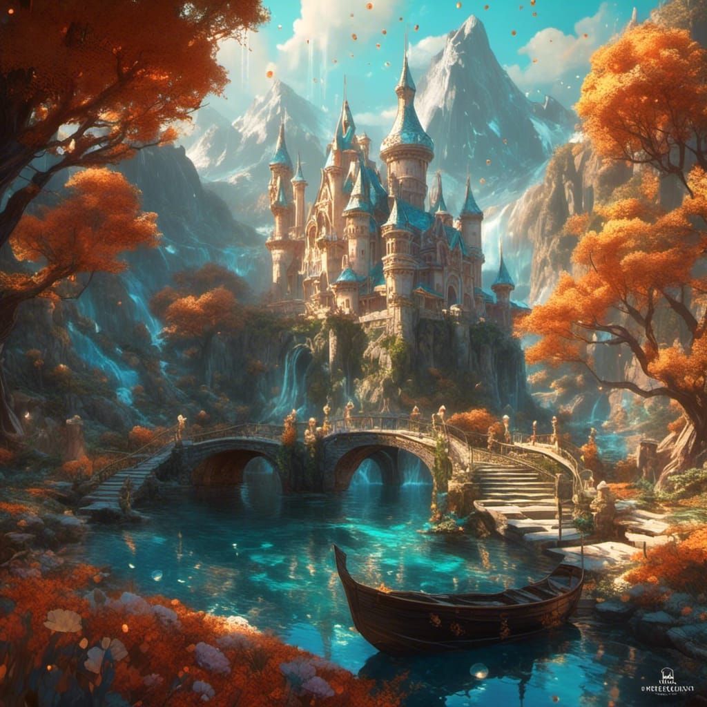 Swan Princess Anna Kendrick Pearl Castle Concept Art