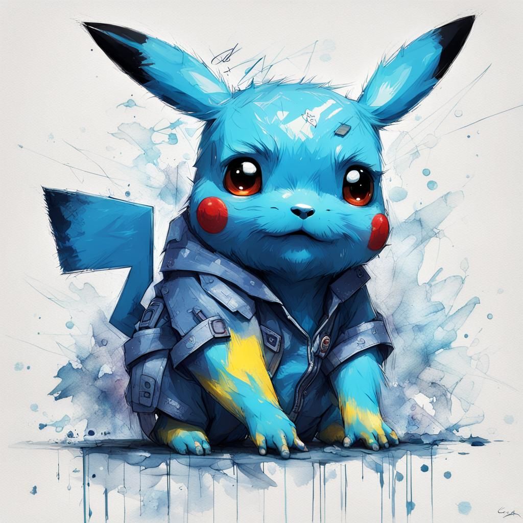 Pika-blueeee!!!