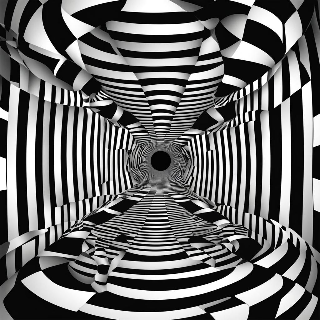 Intriguing AI-Generated Optical Illusion Art