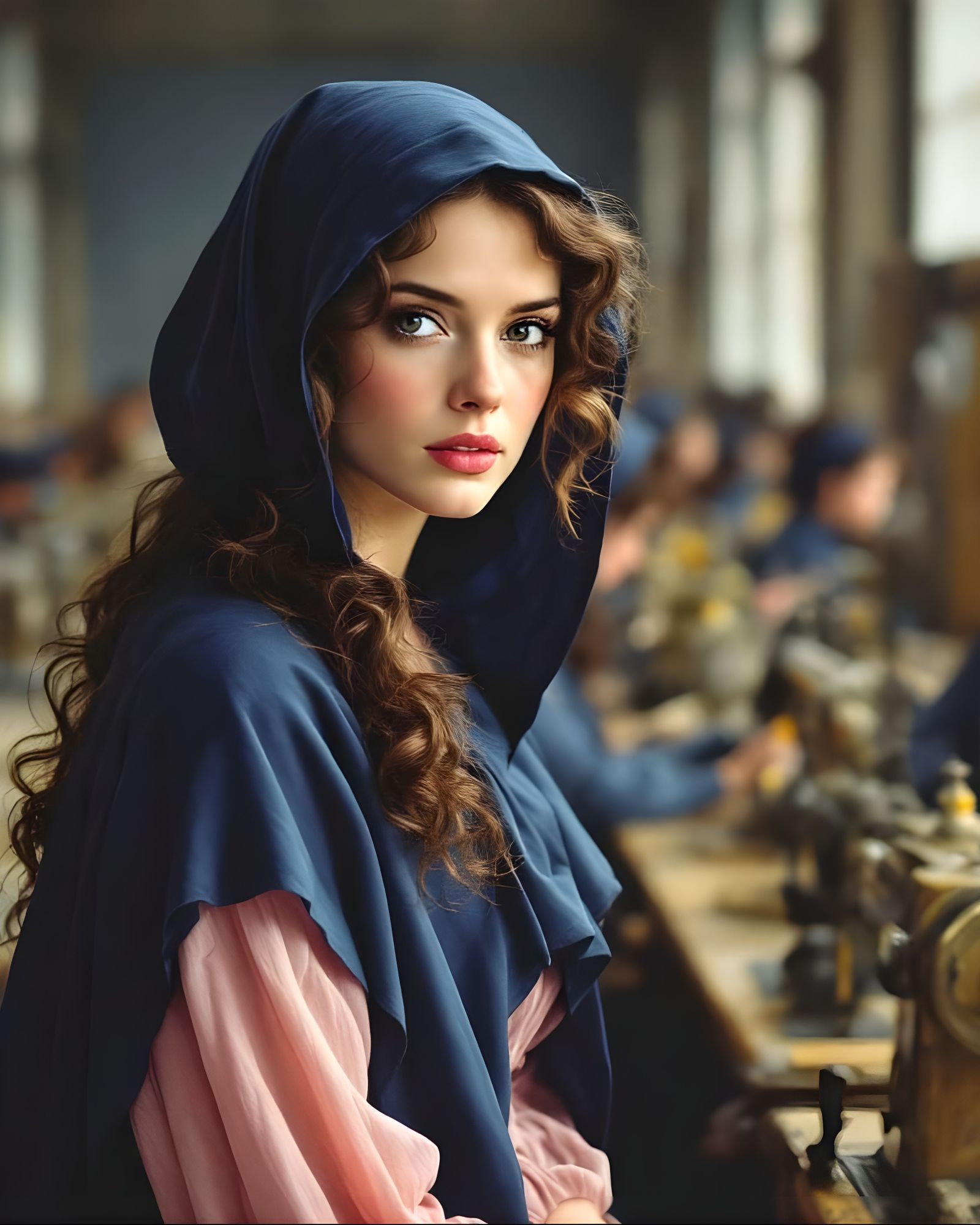 Anne Hathaway as Fantine: Impressionist Factory Scene