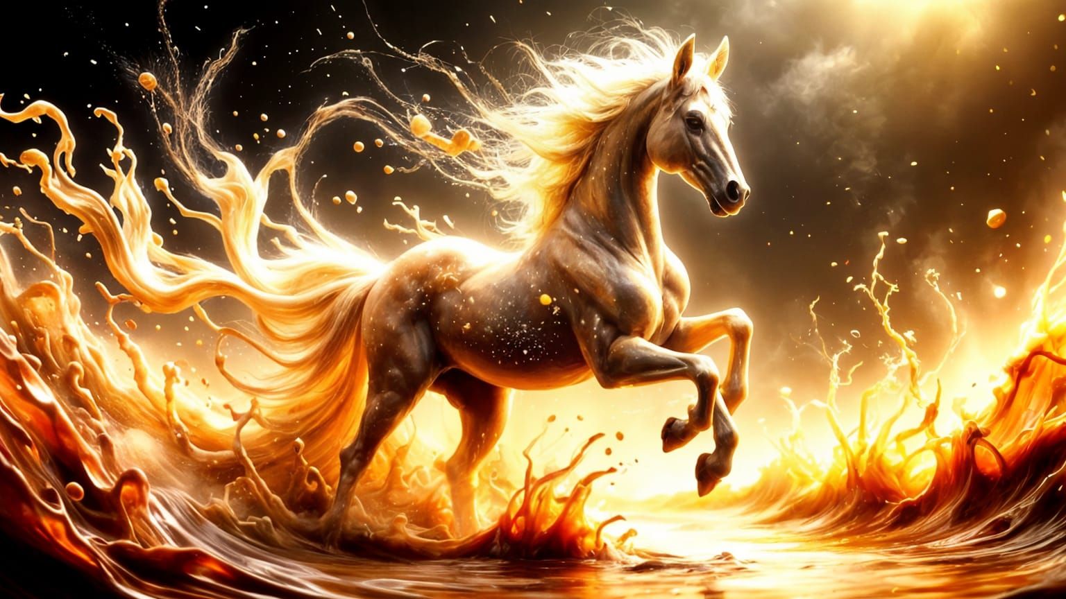 Beauty galloping Centaur