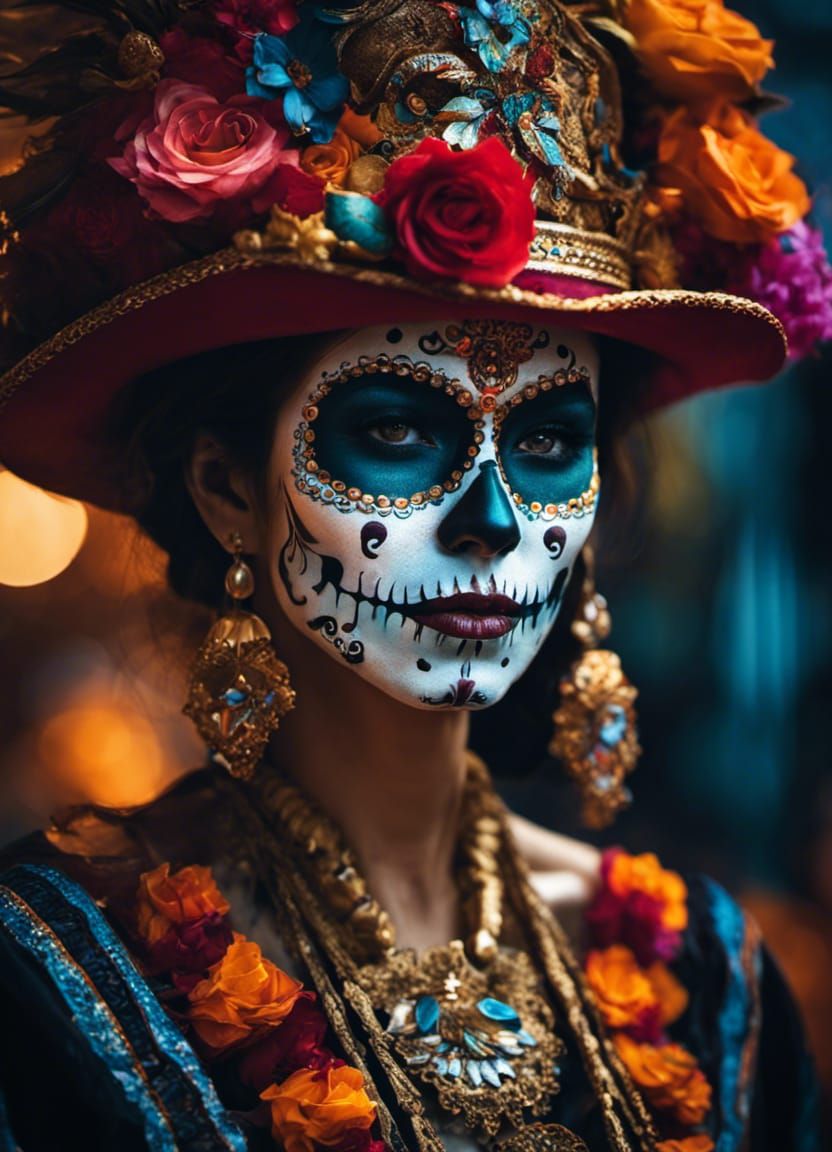 Dia de los Muertos Catrina Portrait
