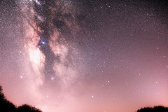 Beautiful Night Sky Starscape