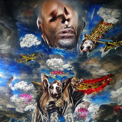 DMX in the Sky: Detailed Maximalist Painting