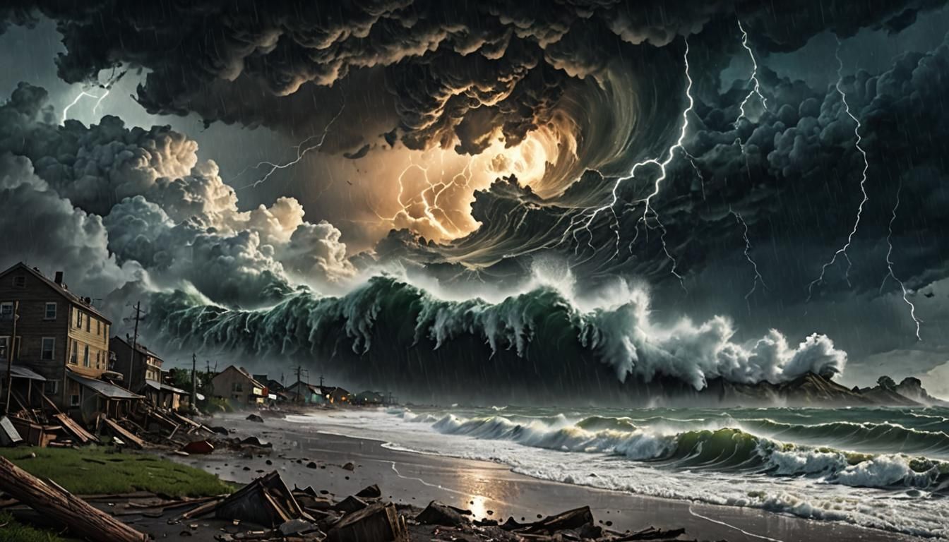 Epic Storm of Time and Nature's Fury