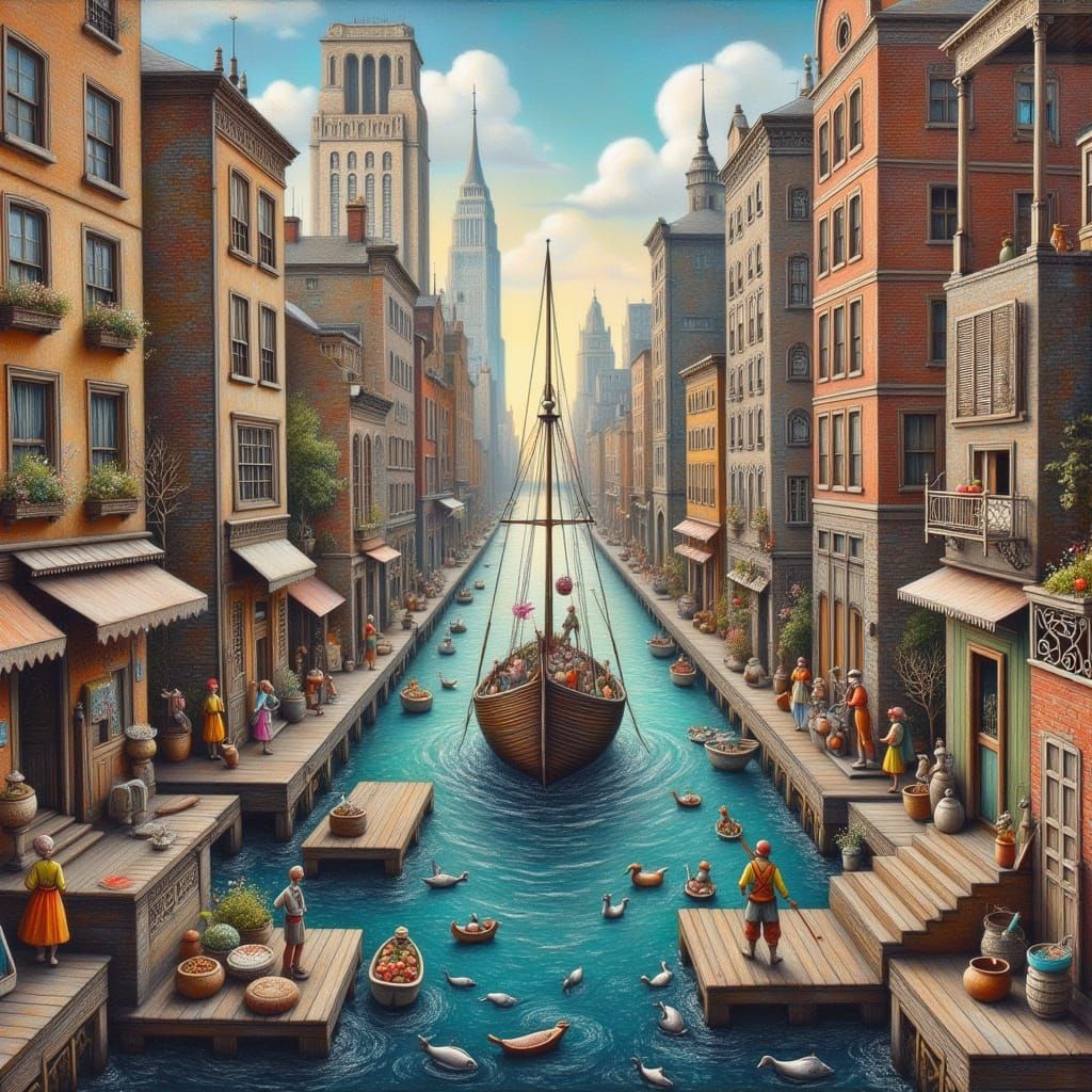 Hopeful Future Folk Art in Lower Manhattan