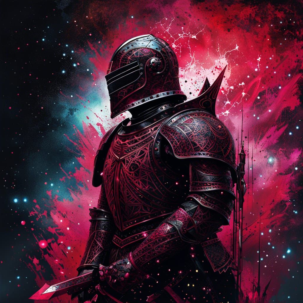 Galactic Knight in Constellation Armor