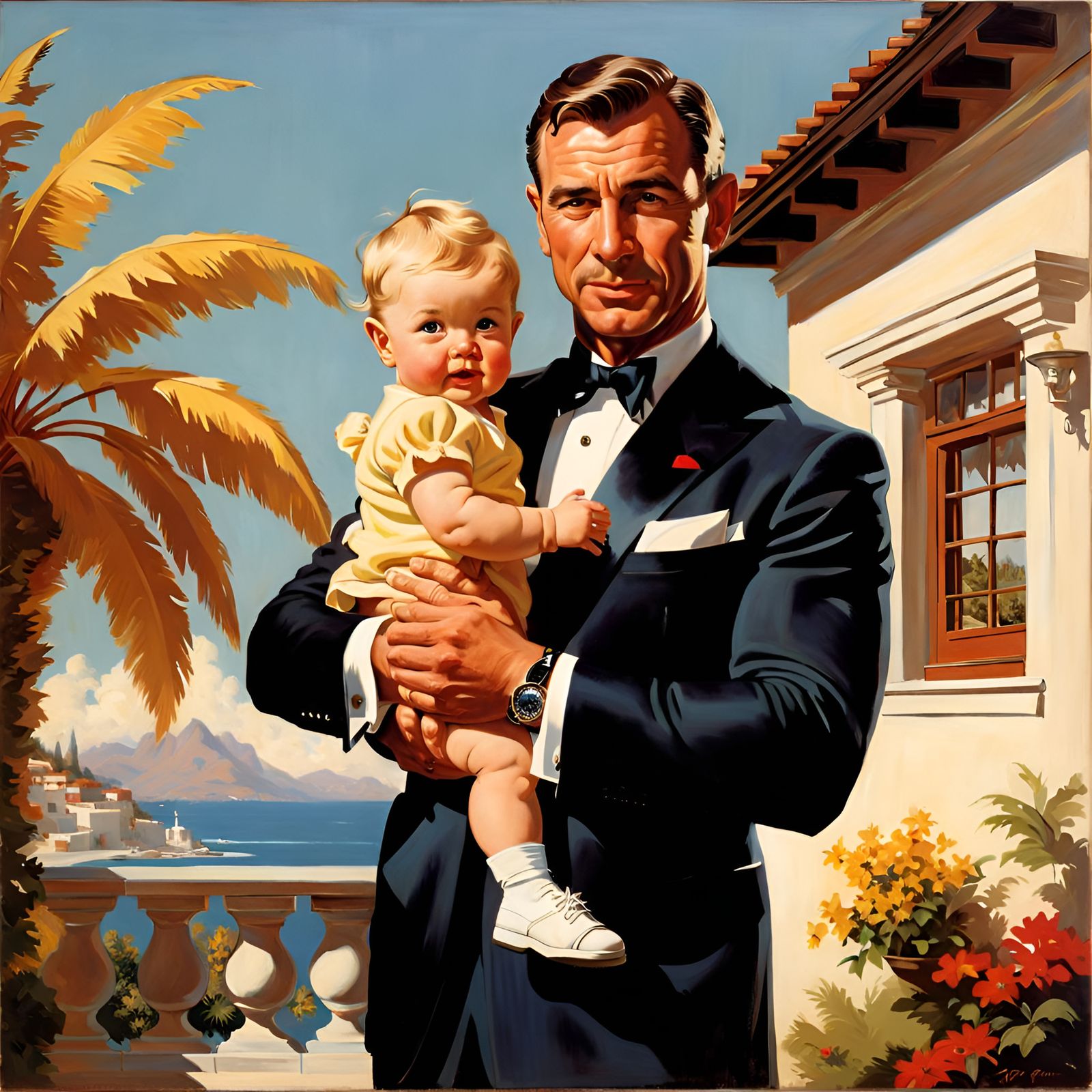 James Bond as a Father: A Heartwarming Portrait