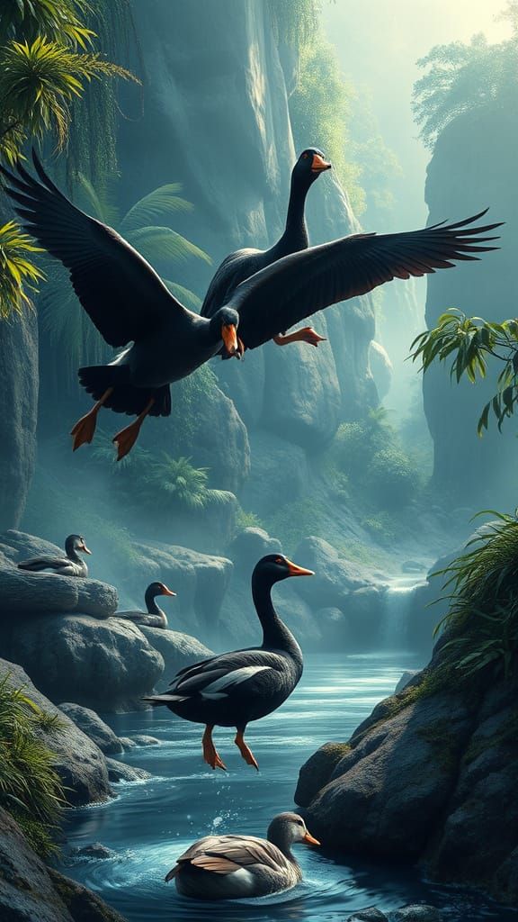 Egyptian spring time goose 2