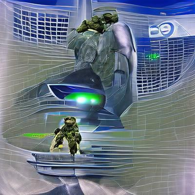 Master Chief Digital Rendering, Armored Hero