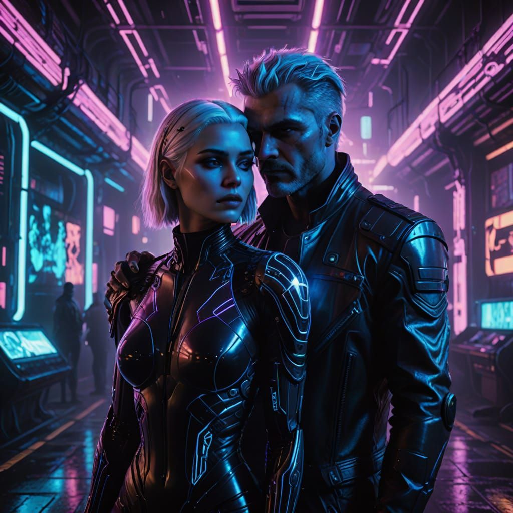 Cyberpunk Couple