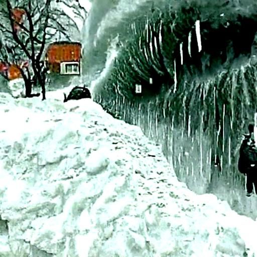 Scene of the Heaviest Winter of All Time