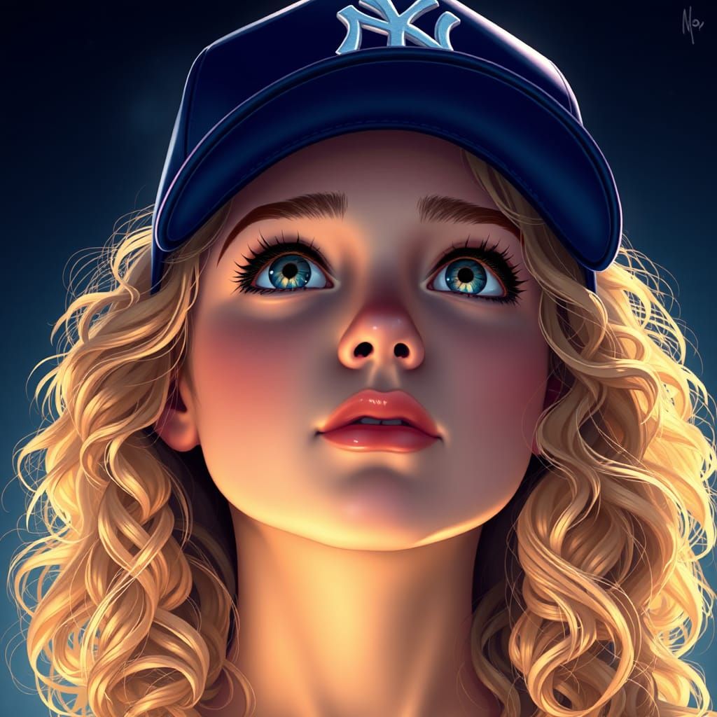 Ethereal Goddess in Radiant Light