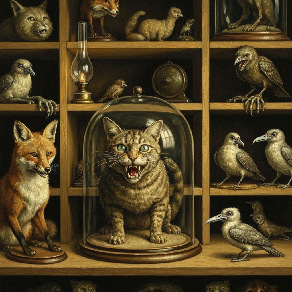 Pre-Raphaelite Taxidermy Workshop with Malevolent Creatures