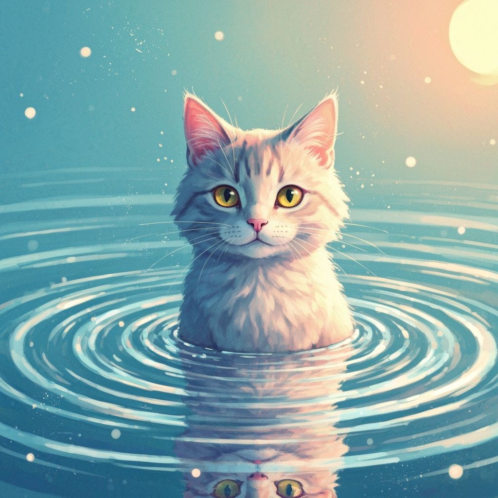 Water cat