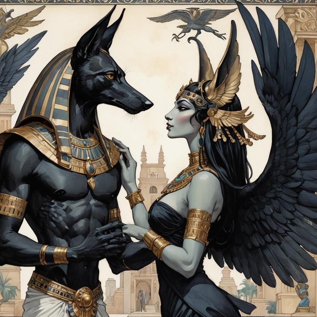 Anubis & Maat VIII