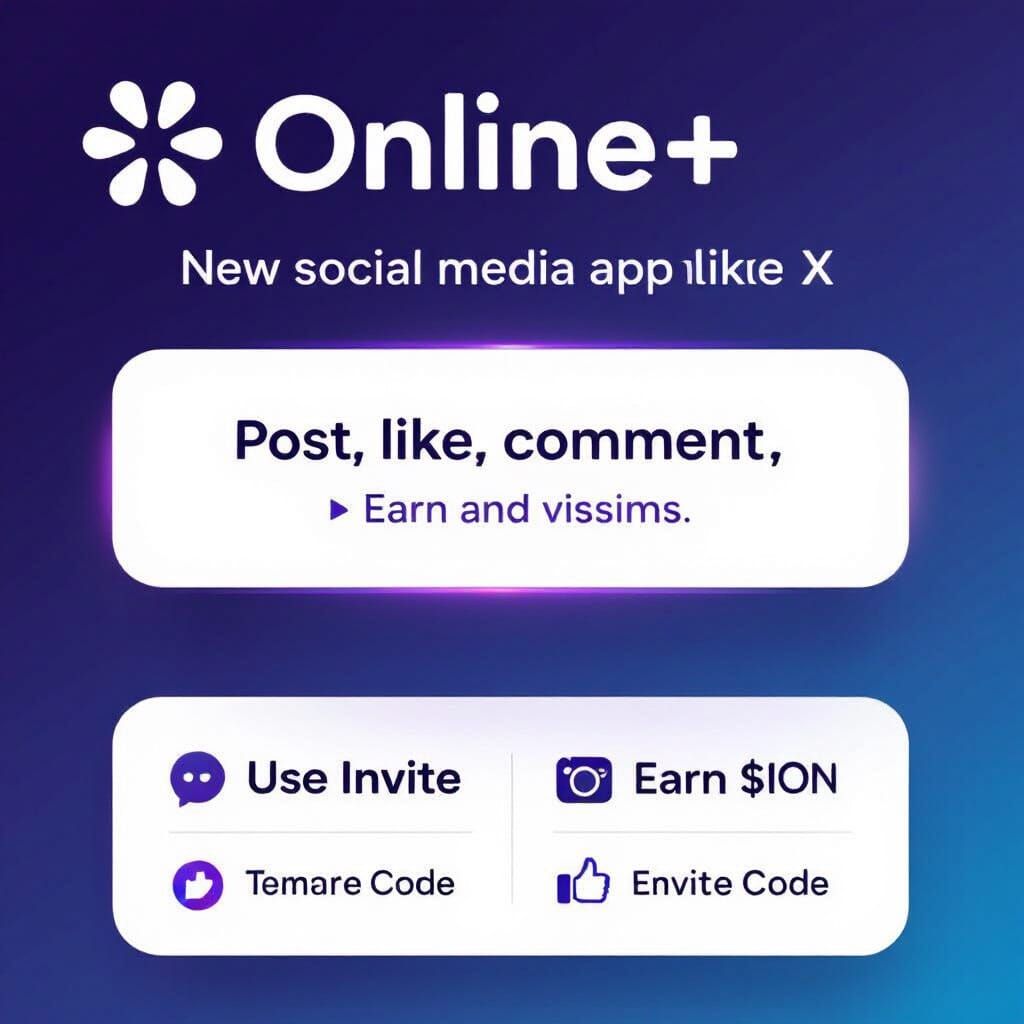 YouTube Thumbnail for New Social Media App 'Online+'