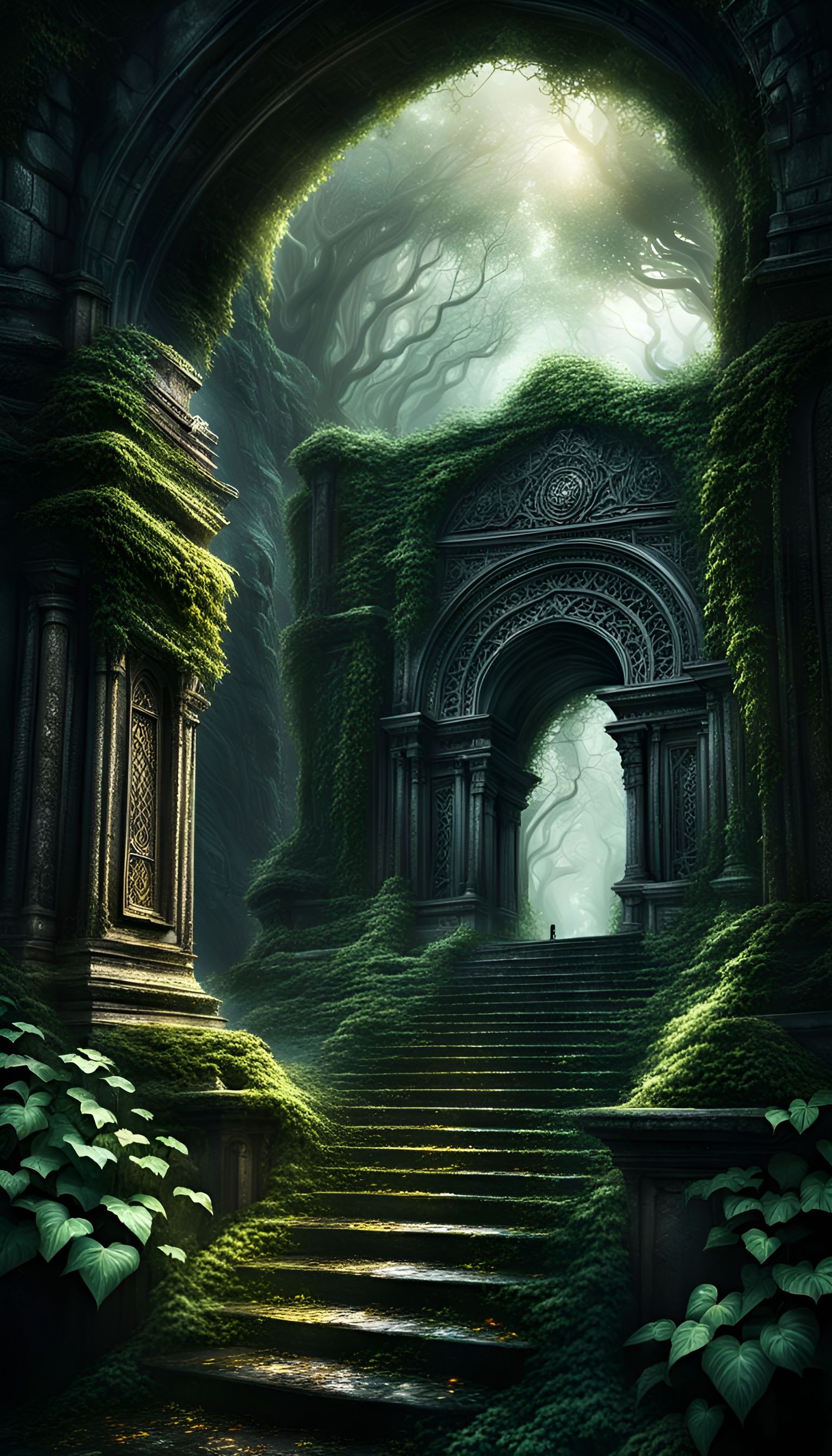 Fantasy Worlds Collide Through Interdimensional Portal