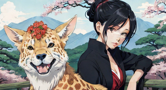 Vibrant Anime Art: Soft Pastel Hues of Japanese Landscapes