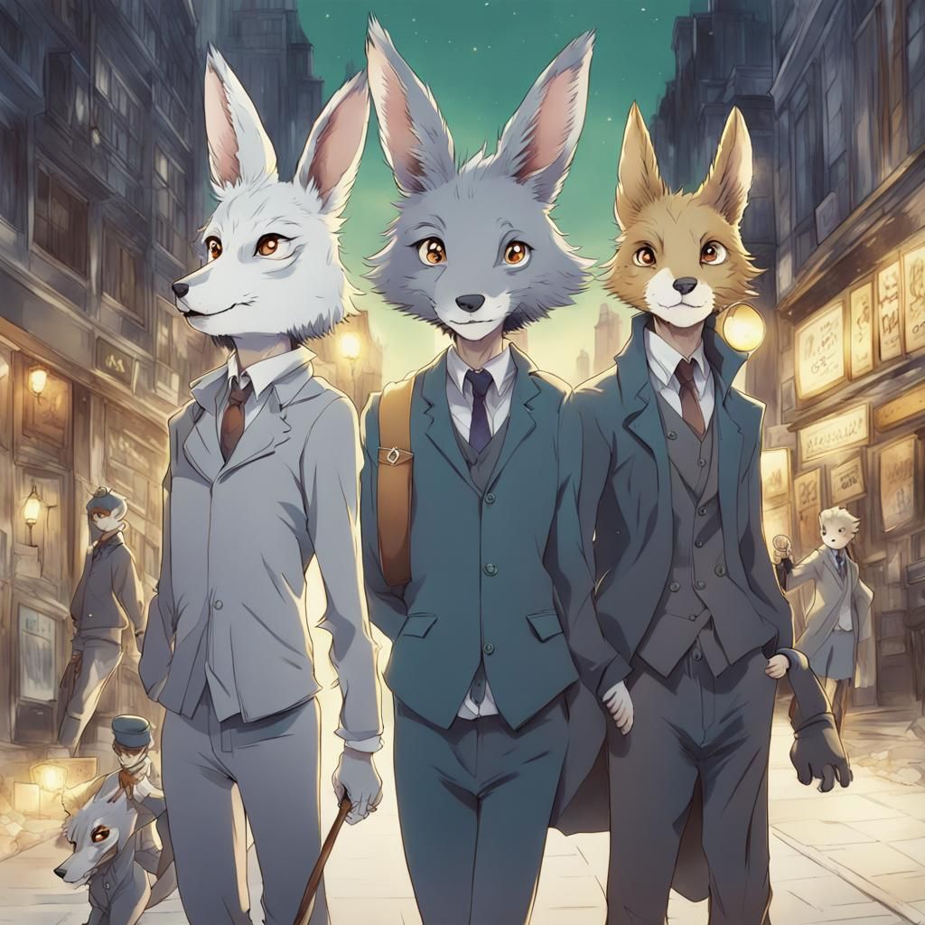 Beastars Anime Key Visual Manga Art