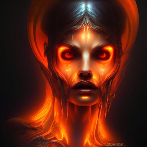 Cosmic Horror Transparent Halloween Pumpkin, Digital Art