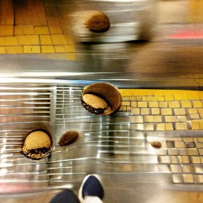 Espresso Character in Cartoon Style