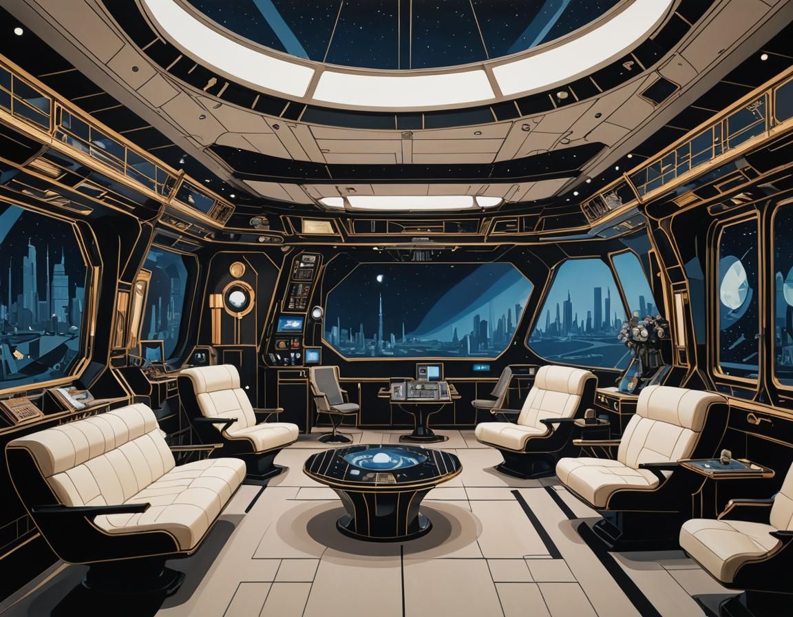Spaceship interior