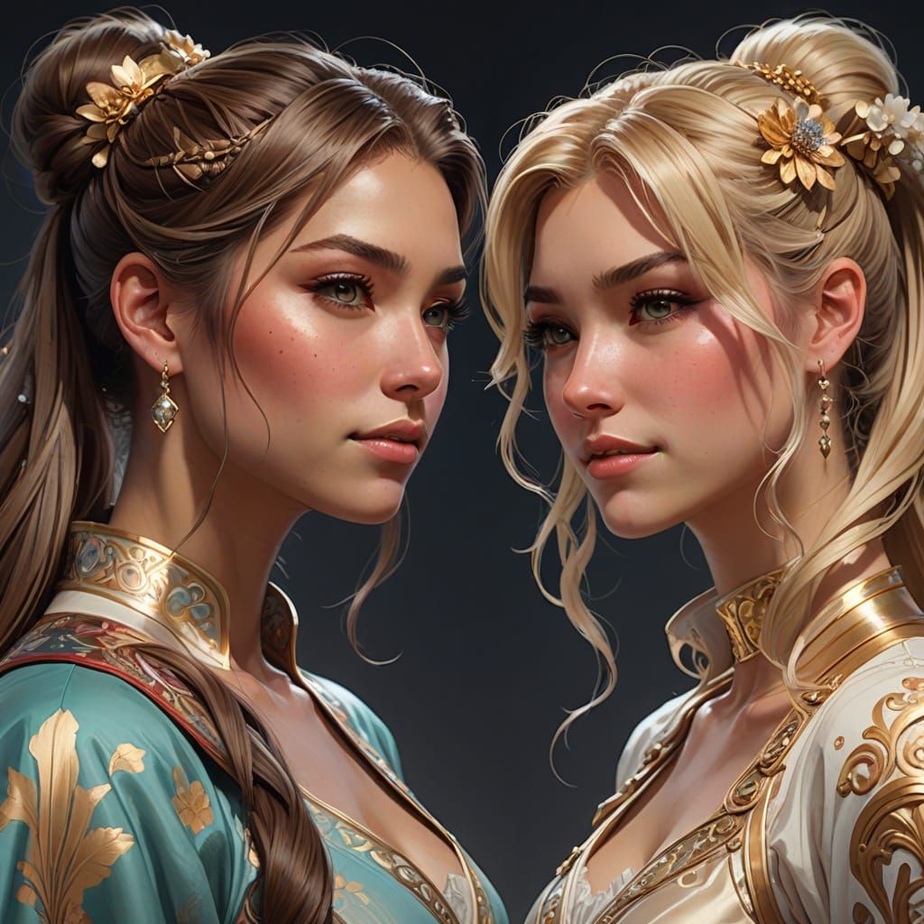 Romantic Gay Couple Proposes in a Vibrant Portrait