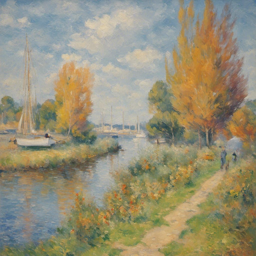 Impressionistic AI Art: A Study in Light and Color