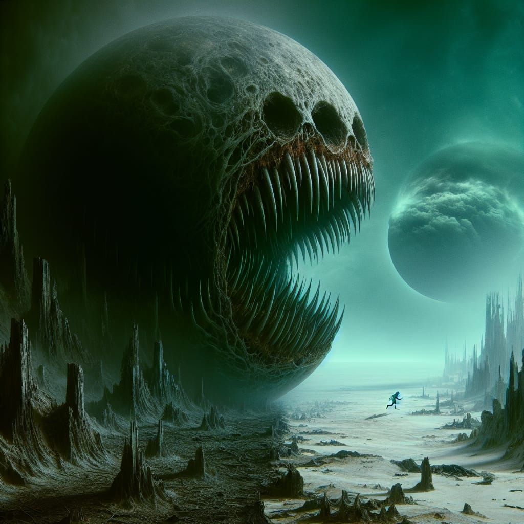 Langoliers devour time and space (Stephen King)