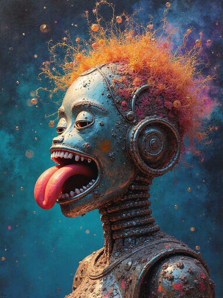 Earth Tongue Singularity with a Chrome Bush and Steel Wool