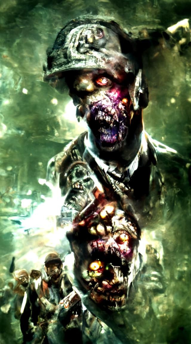 Call of Duty Zombies Generated Image