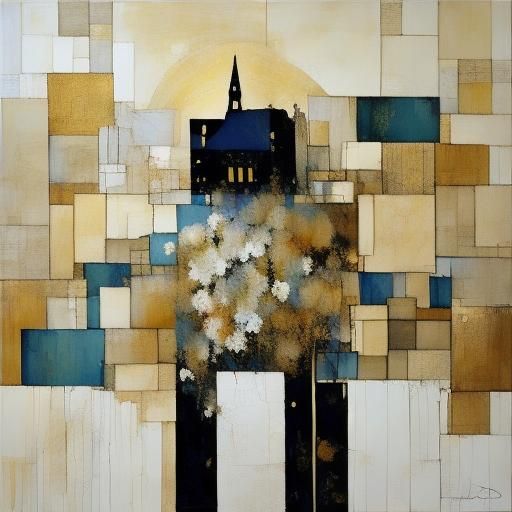 Splatter Art Gatsby Girl Portrait