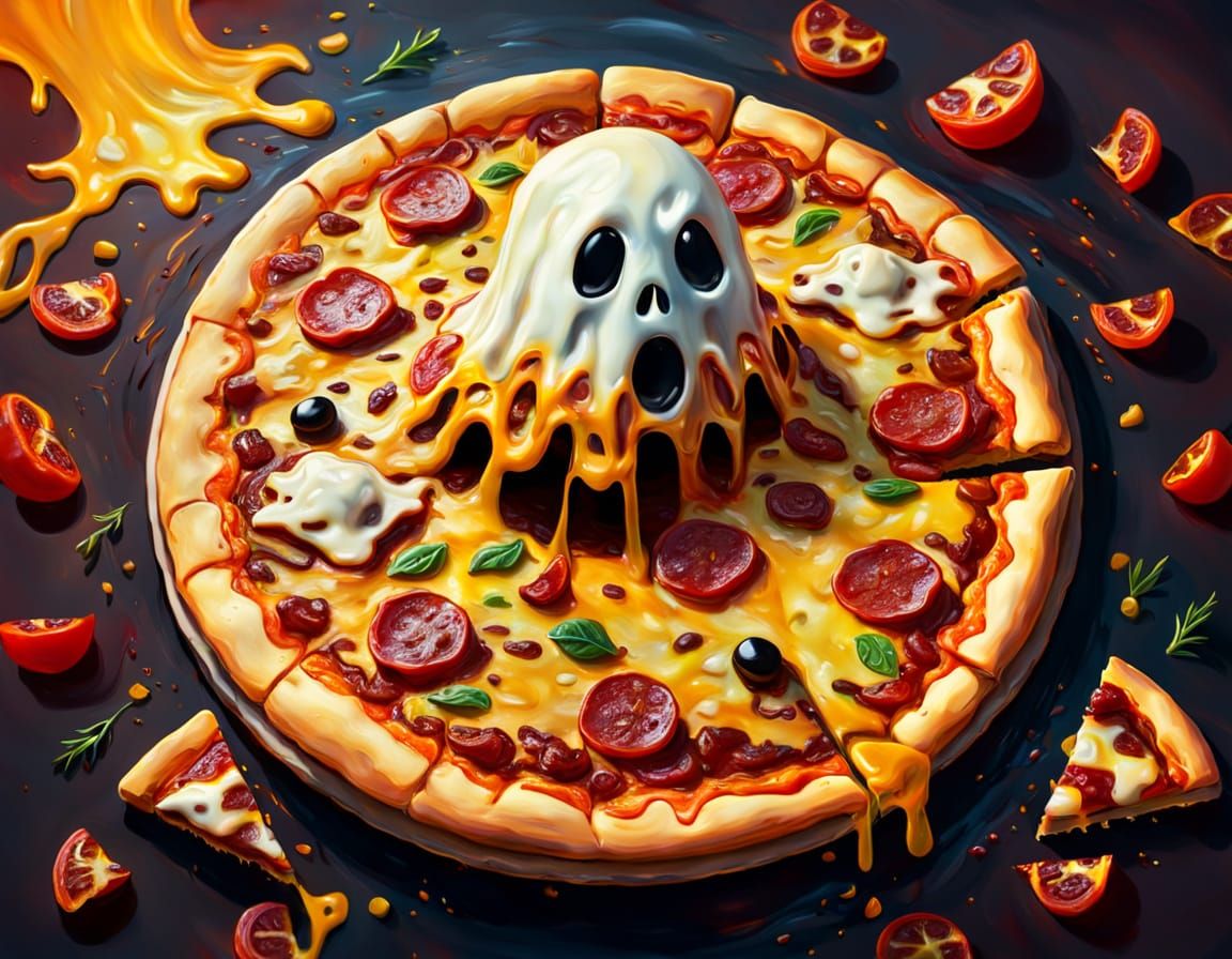 Ghost pizza