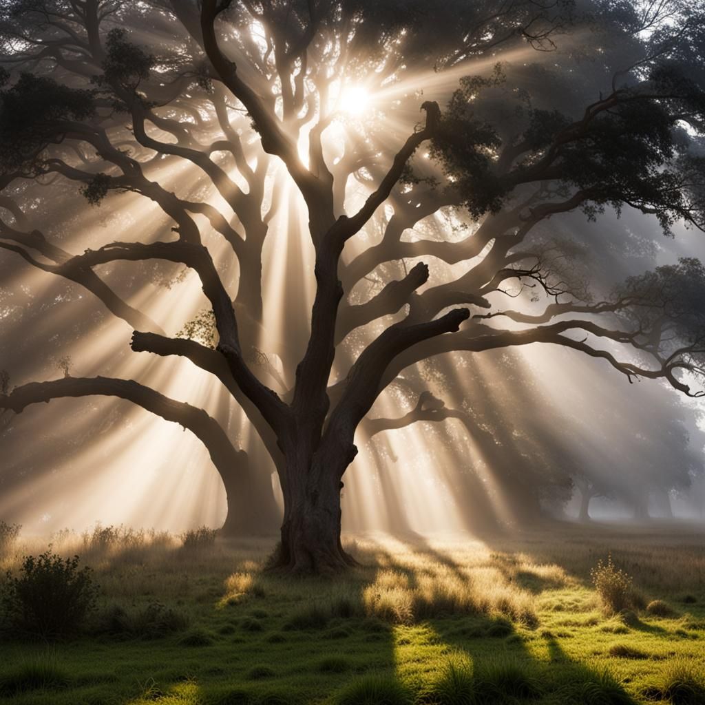 Misty Morning in Byrne Valley, South Africa