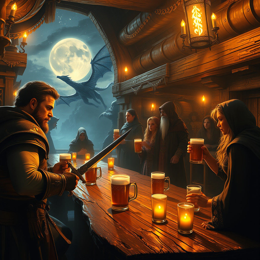 Mystic Tavern: Swords, Sorcery, and Dragons