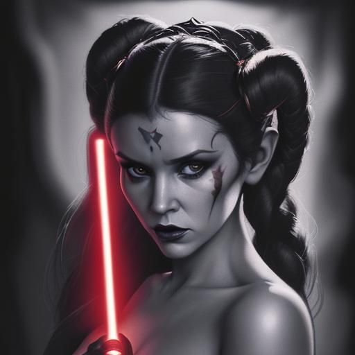 Sith Princess Leia took after her father, but call her a daddy's girl at your own risk