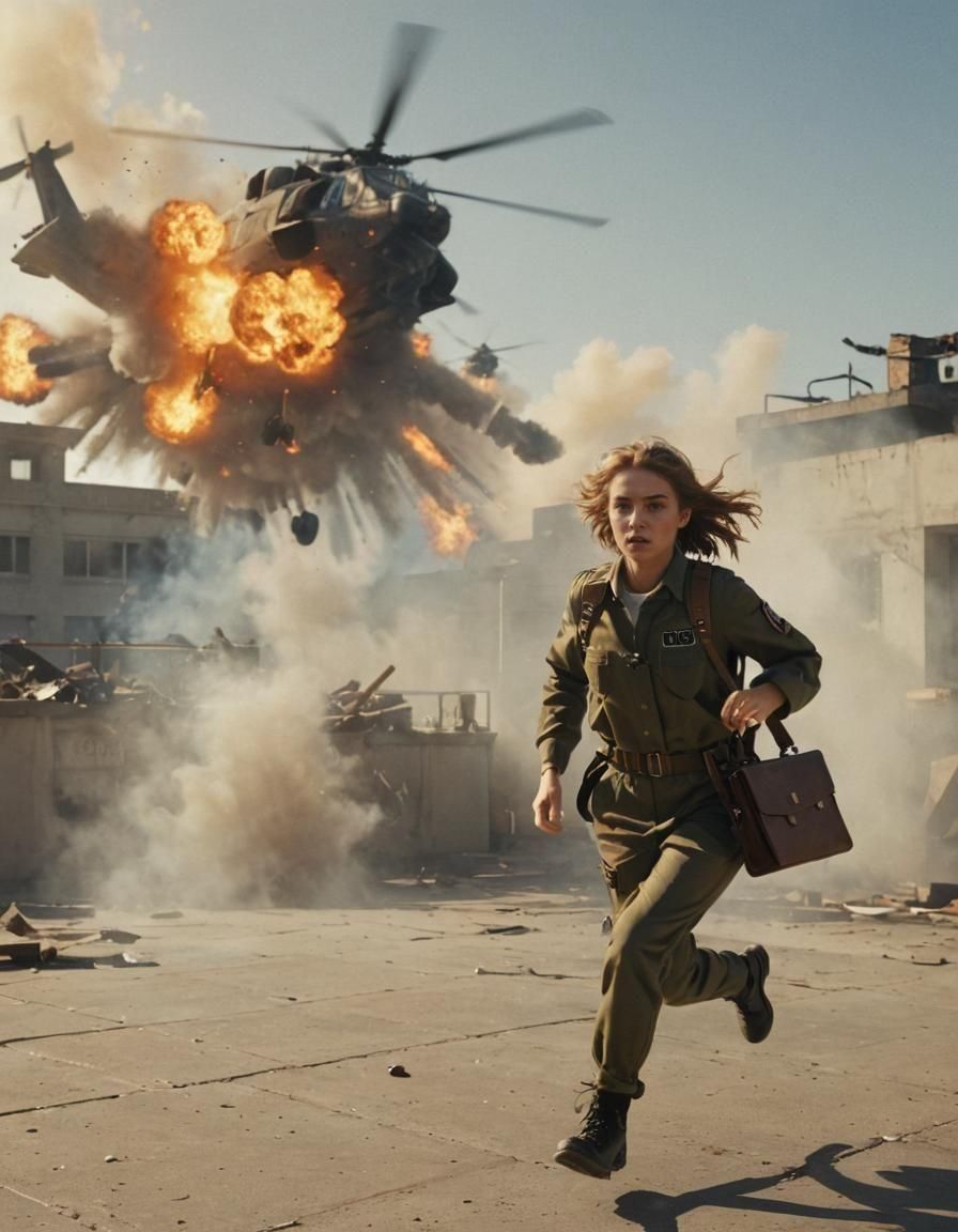 Teenage Courier in Explosive Rooftop Chase