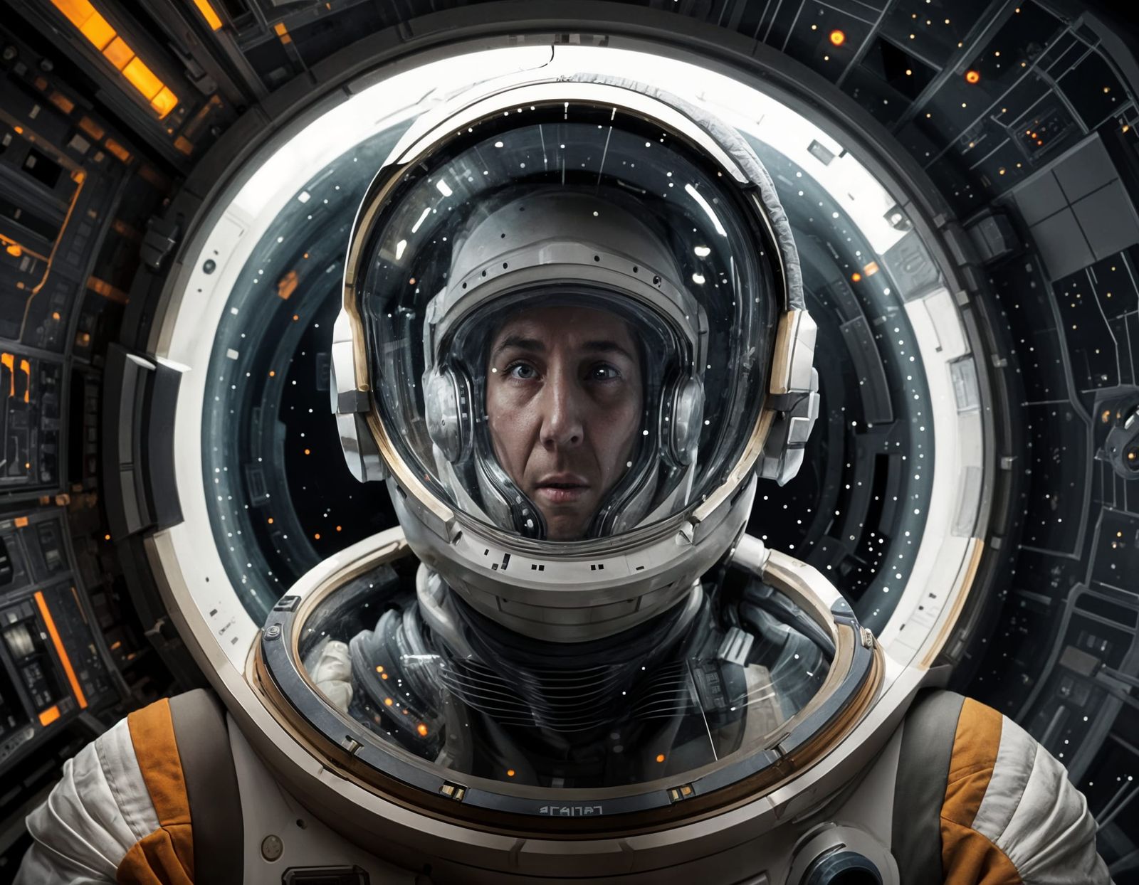 Cosmic Spaceman Trapped in Endless Tunnel