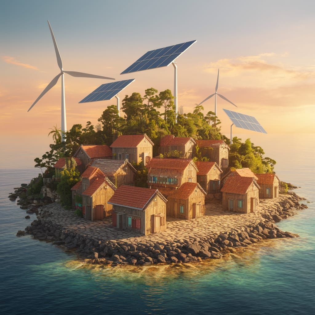 Solarpunk Island