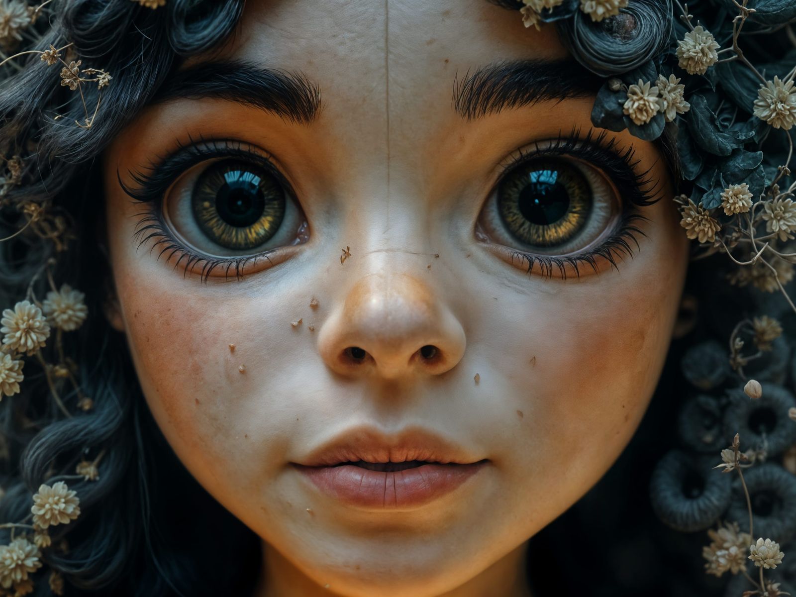 Portrait of Whiskerbyte 1.0 with Contour Lighting