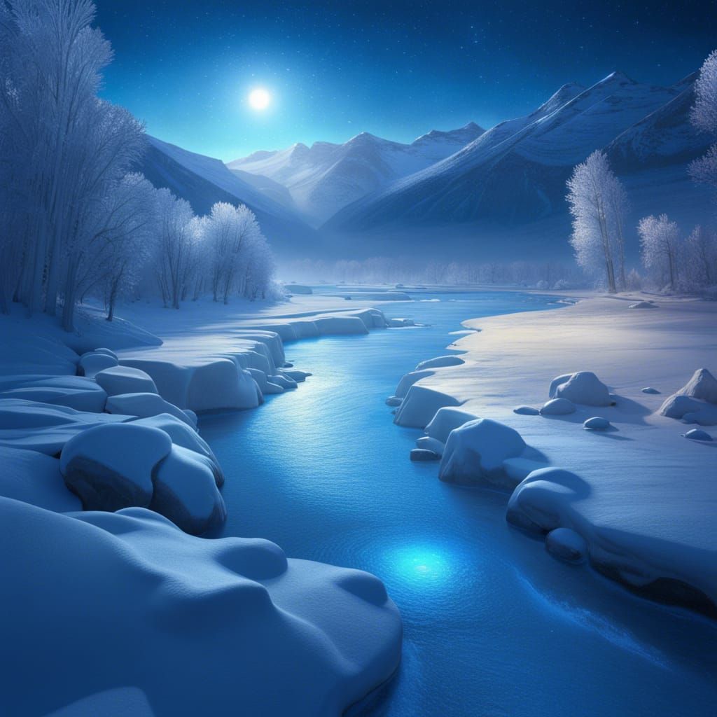 Rhapsody in blue ice