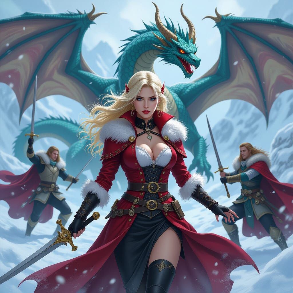 Lost Vampire Battles Zodiac Kings and Arctic Dragon