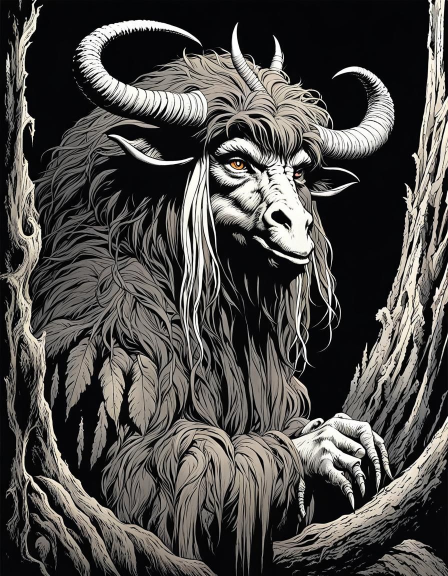 Dark Crystal Creature in a Forest