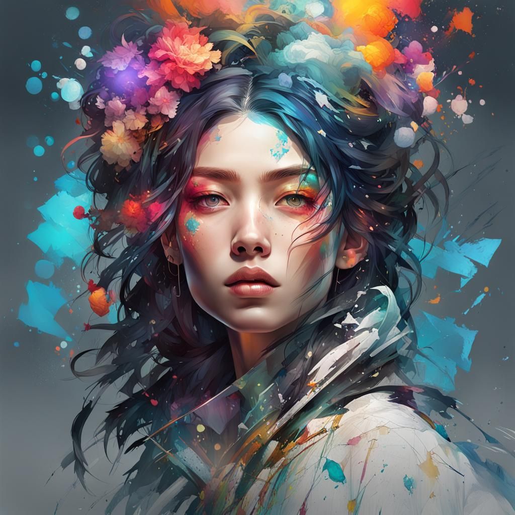 Hyperdetailed Portrait of Minjae Lee in Unreal Engine